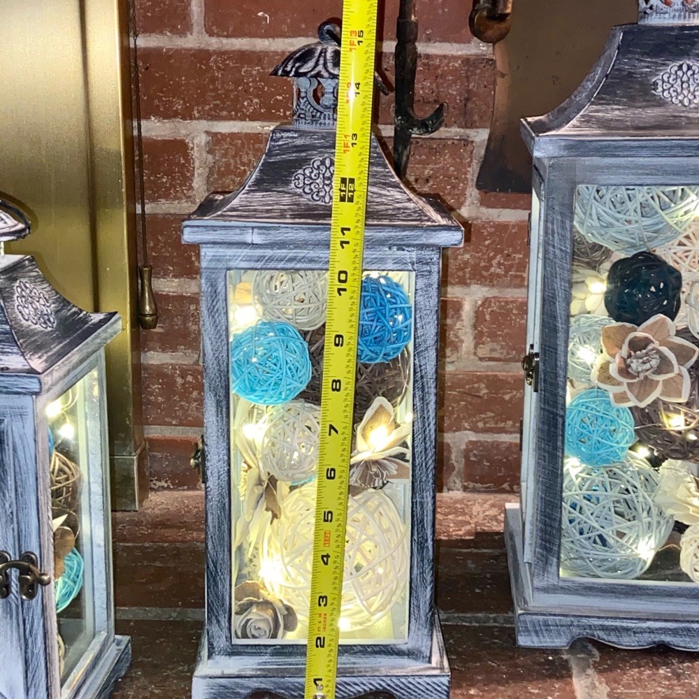 HOMEMADE Glass Lanterns - Picture 7 of 9